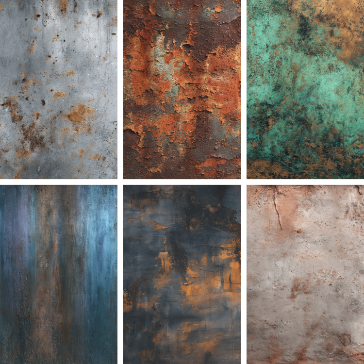 Metal Textures: Industrial Edge and Urban Sophistication